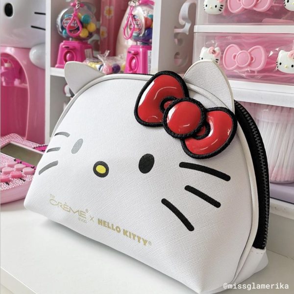 The Crème Shop x Hello Kitty Travel Makeup Pouch For Cheap