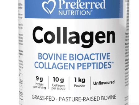 PREFERRED NUTRITION Collagen (Unflavoured - 1kg) Online Hot Sale