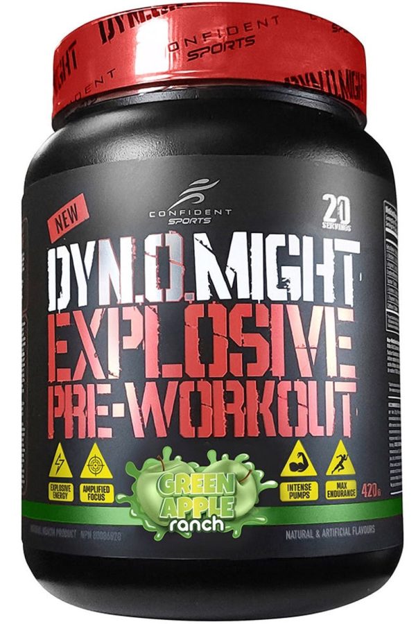 CONFIDENT SPORTS Dynomight (Green Apple Ranch - 420 g) Sale