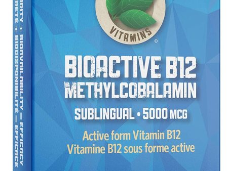 PURE LAB Bioactive B12 Methylcobalamin (5000 mcg - 60 tabs) Online Hot Sale