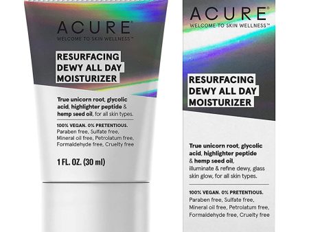 ACURE Resurf. Dewy All Day Moisturizer (30 ml) Online Hot Sale