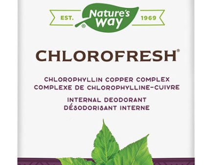 NATURE S WAY Chlorofresh (90 sgels) For Discount