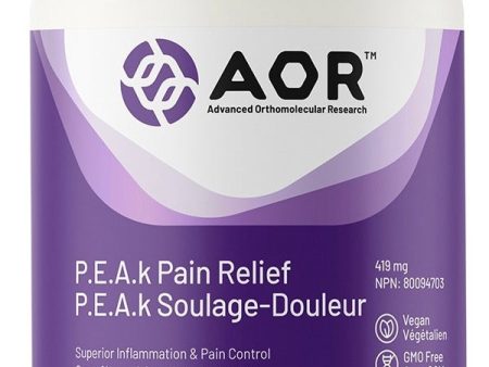 AOR P.E.A.K Pain Reflief (120 caps) Discount