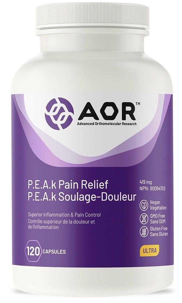 AOR P.E.A.K Pain Reflief (120 caps) Discount