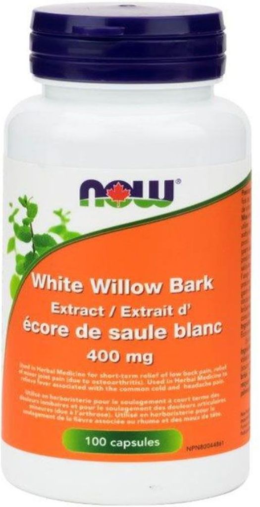 NOW White Willow Bark (400 mg - 100 caps) Sale