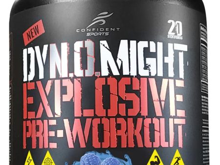 CONFIDENT SPORTS Dynomight (Blue Raspberry - 420 g) Supply