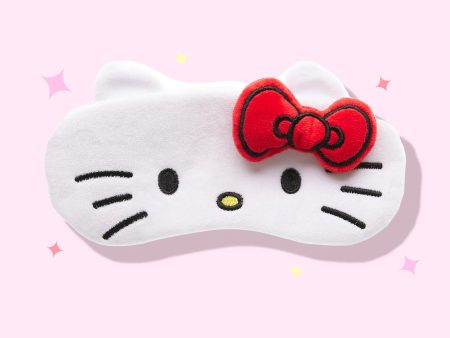 The Crème Shop x Hello Kitty 3D Plushie Sleep Mask For Sale