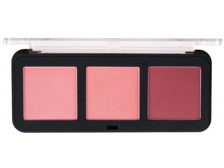 Cheekmate  Powder Blush Trio Palette Fashion