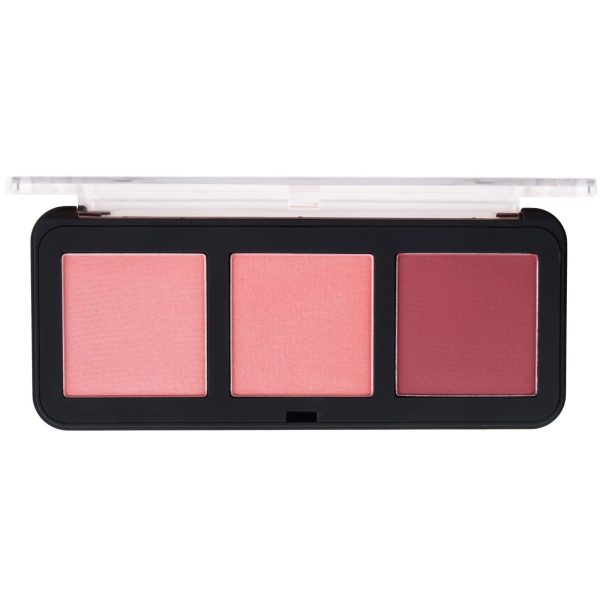 Cheekmate  Powder Blush Trio Palette Fashion