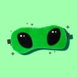 A-Sleepy Alien Plush Sleep Mask Online