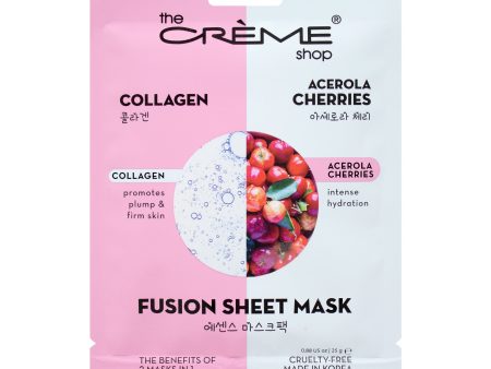 Collagen & Acerola Cherry Fusion Sheet Mask Sale