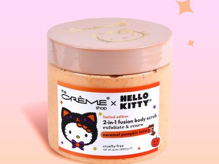 The Crème Shop x Hello Kitty Fusion Body Scrub - Caramel Pumpkin Latte on Sale