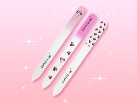 Minnie Mouse Crystal Nail File Set of 3 Supply