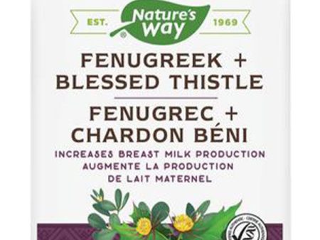 NATURE S WAY Fenugreek + Blessed Thistle (180 caps) Online