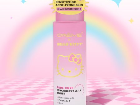 The Crème Shop x Hello Kitty Pure Cure Strawberry Milk Toner - Klean Beauty™ Online Sale