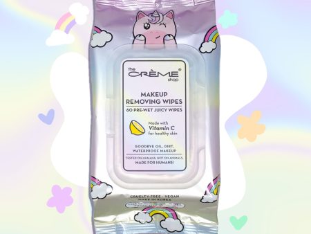 Juicy Makeup Removing Wipes | Brightening Vitamin C (Unicorn) Fashion