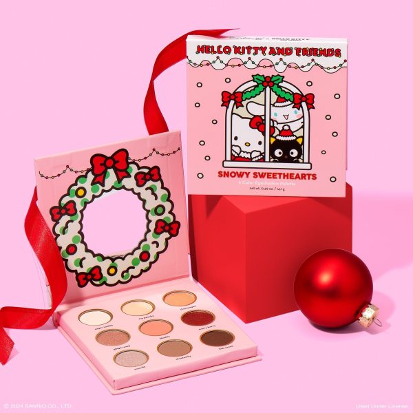 Hello Kitty And Friends Snowy Sweethearts Eyeshadow Palette Hot on Sale