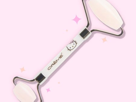 The Crème Shop x Hello Kitty Love Quartz Facial Massage Roller Online Hot Sale