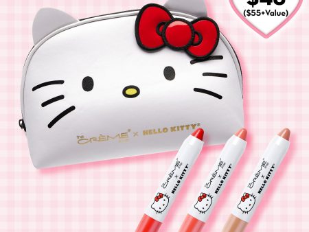 The Crème Shop x Hello Kitty Kawaii Travel Set Hot on Sale