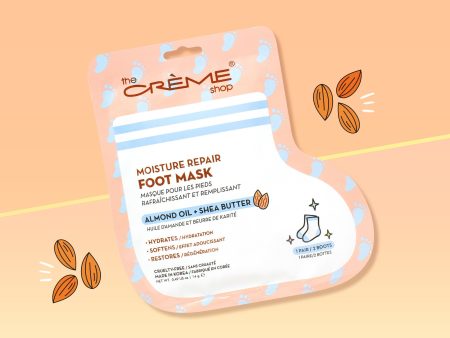 Moisture Repair Foot Mask | Almond Oil + Shea Butter Discount