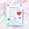 Rainbow Face Mask Printed with Rainbow Hearts on Sale