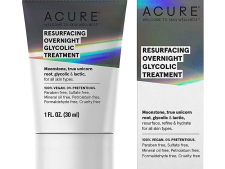 ACURE Resurf.Overnight Glycolic Treatment (30 ml) Fashion