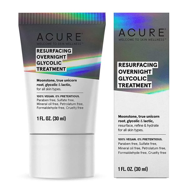 ACURE Resurf.Overnight Glycolic Treatment (30 ml) Fashion