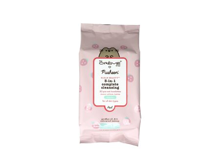 Pusheen x Klean Beauty™ 3-in-1 Complete Cleansing Towelettes on Sale