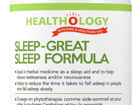 HEALTHOLOGY Sleep Great (30 veg caps) For Cheap