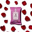 COOKY Complete Cleansing Towelettes -  Rose & Hyaluronic Acid (20 Pre-Wet Towelettes) Discount