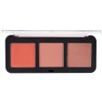 Cheekmate  Powder Blush Trio Palette Fashion