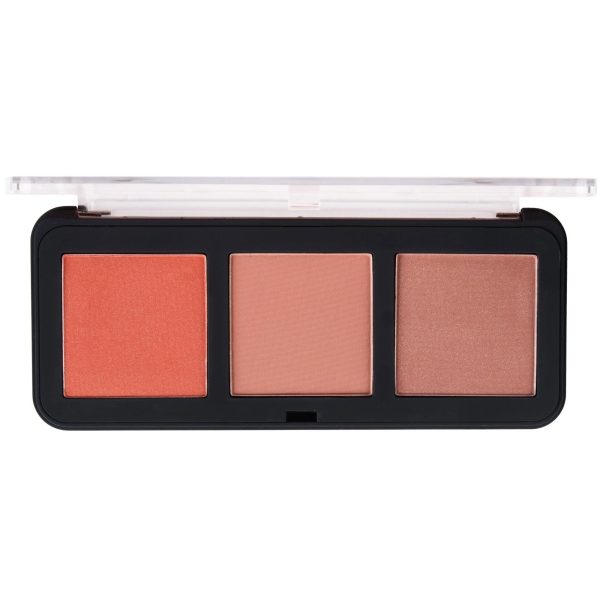 Cheekmate  Powder Blush Trio Palette Fashion